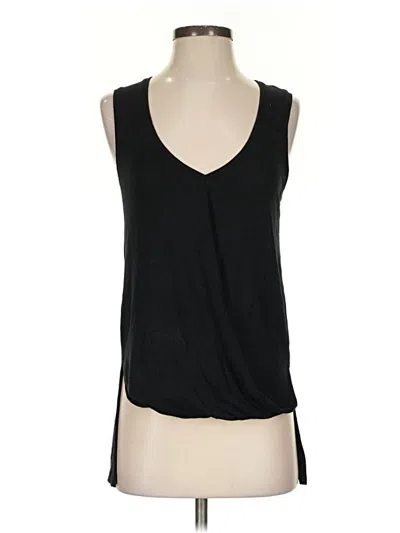 Pre-owned Express One Eleven Sleeveless Blouse In Black