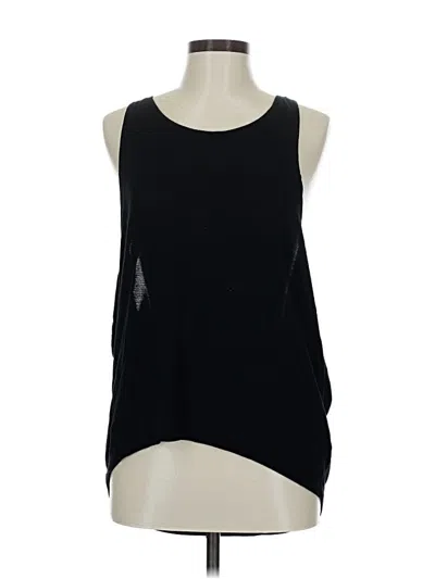 Pre-owned Express One Eleven Sleeveless T-shirt In Black
