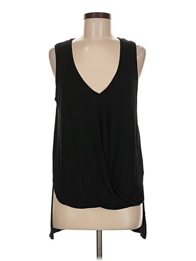 Pre-owned Express One Eleven Sleeveless T-shirt In Black