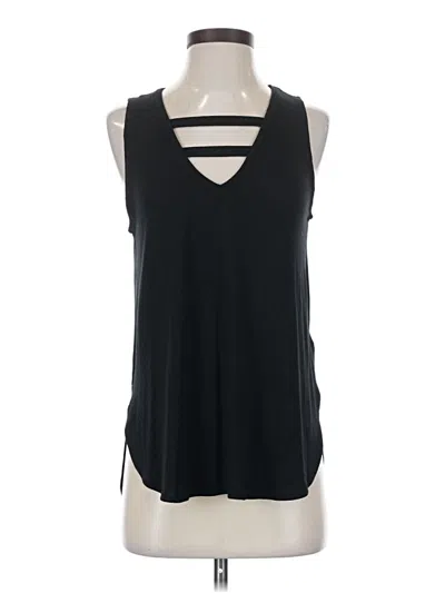 Pre-owned Express One Eleven Sleeveless T-shirt In Black