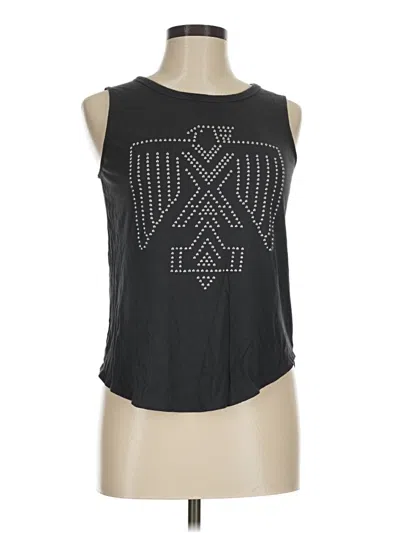Pre-owned Express One Eleven Sleeveless T-shirt In Black