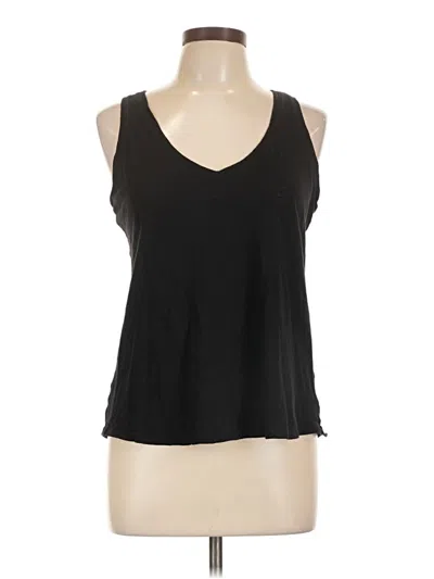 Pre-owned Express One Eleven Tank Top Black Halter Neckline Tops