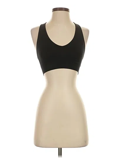 Pre-owned Express One Eleven Tank Top Black Halter Neckline Tops