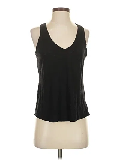 Pre-owned Express One Eleven Tank Top Black Plunge Neckline Tops