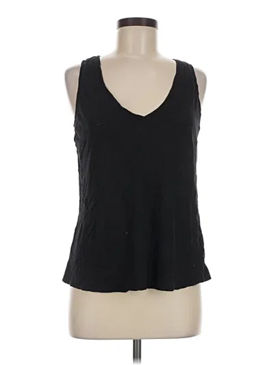 Pre-owned Express One Eleven Tank Top Black Plunge Neckline Tops