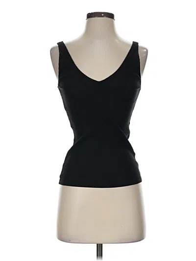Pre-owned Express One Eleven Tank Top Black Strapless Neckline Tops