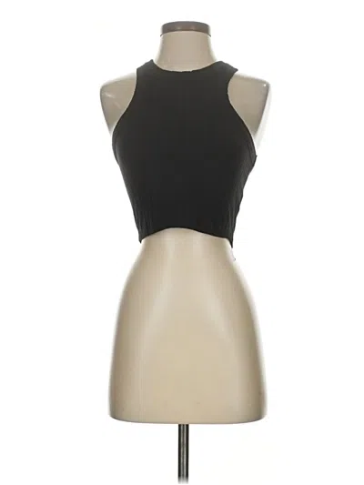 Pre-owned Express One Eleven Tank Top Tan Halter Neckline Tops