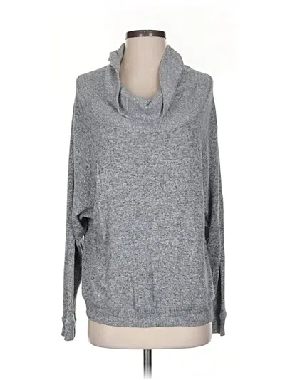 Pre-owned Express One Eleven Turtleneck Sweater In Gray
