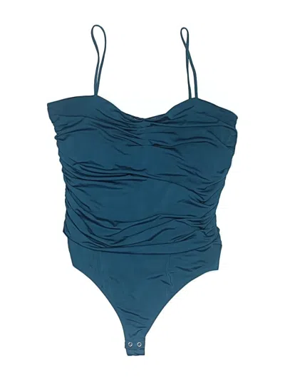 Pre-owned Express One Piece Swimsuit In Blue