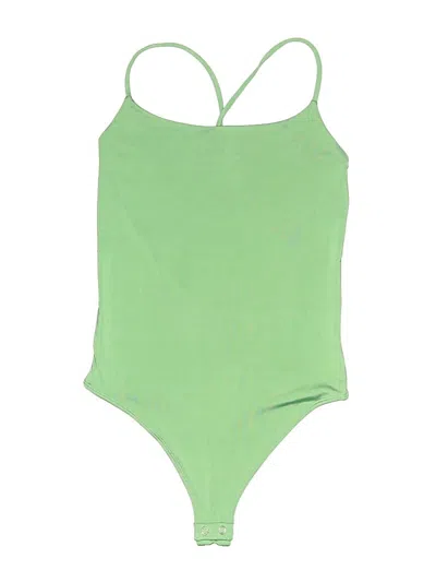 Pre-owned Express One Piece Swimsuit In Green