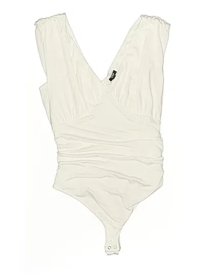 Pre-owned Express One Piece Swimsuit In Ivory