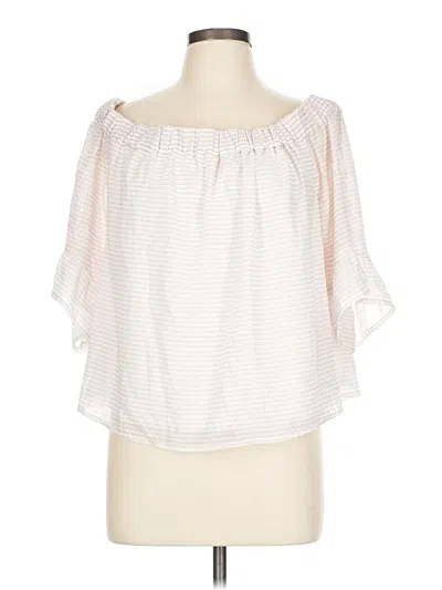 Pre-owned Express Outlet 3/4 Sleeve Blouse In Pink