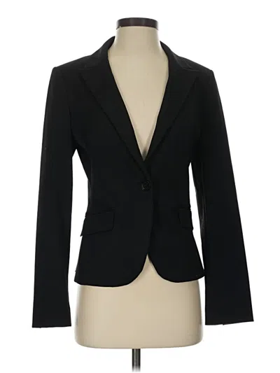 Pre-owned Express Outlet Blazer Jacket In Black