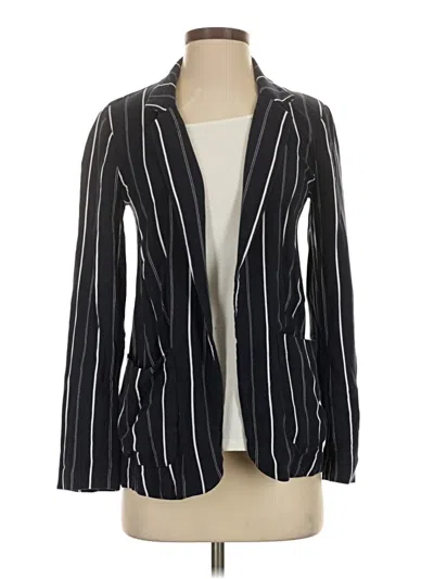 Pre-owned Express Outlet Blazer Jacket In Black