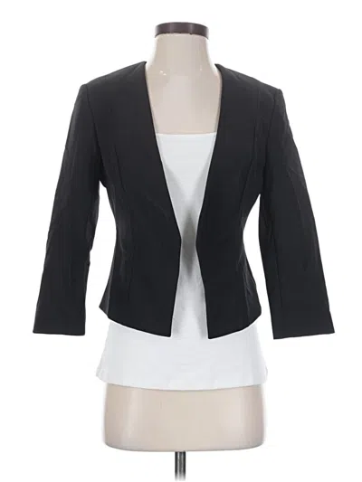 Pre-owned Express Outlet Blazer Jacket In Black