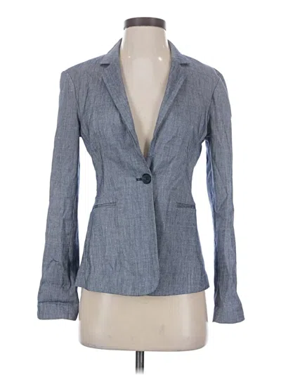 Pre-owned Express Outlet Blazer Jacket In Gray