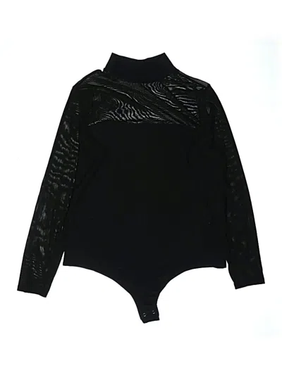 Pre-owned Express Outlet Bodysuit In Black