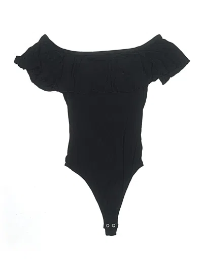 Pre-owned Express Outlet Bodysuit In Black