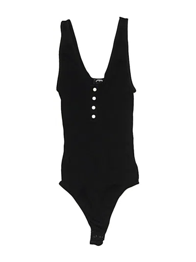 Pre-owned Express Outlet Bodysuit In Black