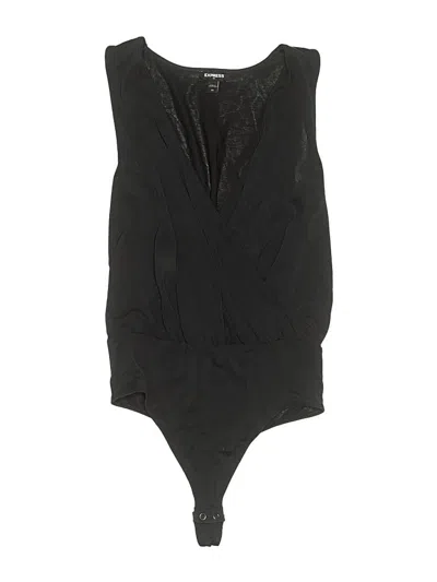 Pre-owned Express Outlet Bodysuit In Black