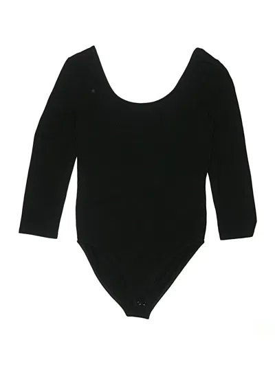 Pre-owned Express Outlet Bodysuit In Black