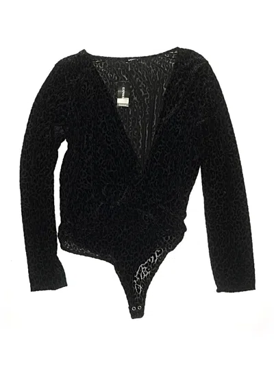 Express Outlet Bodysuit In Black