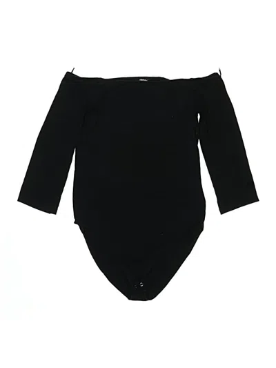 Pre-owned Express Outlet Bodysuit In Black