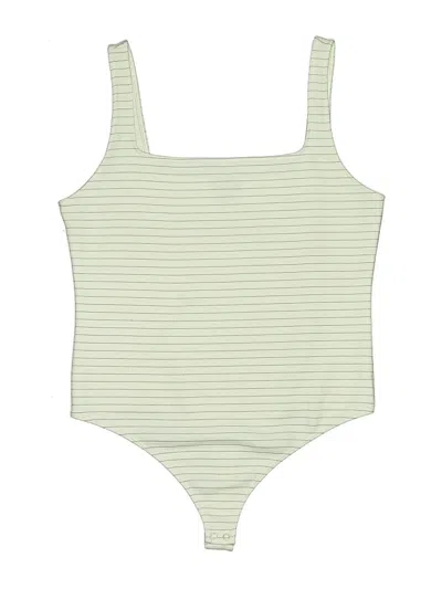 Pre-owned Express Outlet Bodysuit In Green