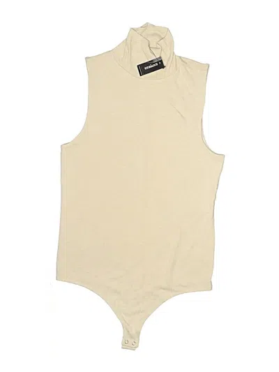 Express Outlet Bodysuit In Tan