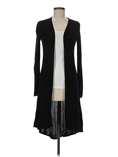 Pre-owned Express Outlet Cardigan Sweater In Black