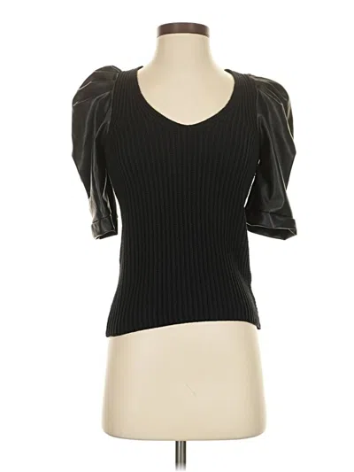 Pre-owned Express Outlet Cardigan Sweater In Black
