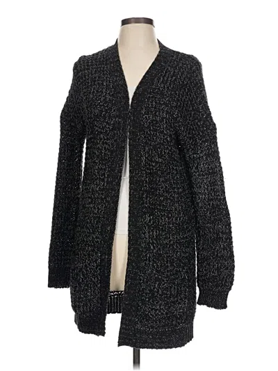Pre-owned Express Outlet Cardigan Sweater In Black