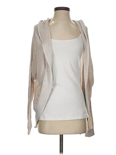 Pre-owned Express Outlet Cardigan Sweater In Brown