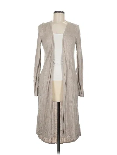 Pre-owned Express Outlet Cardigan Sweater In Gray