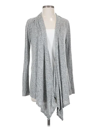 Pre-owned Express Outlet Cardigan Sweater In Gray