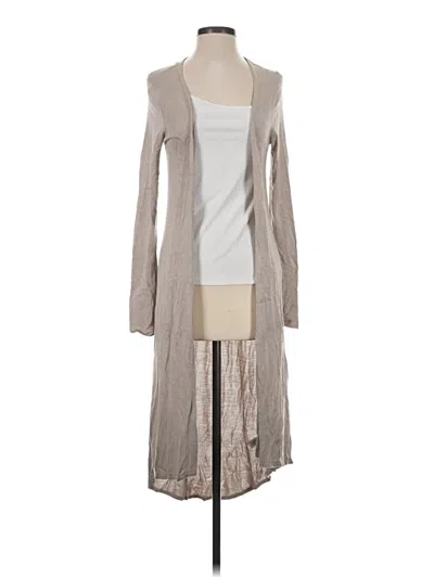 Pre-owned Express Outlet Cardigan Sweater In Gray