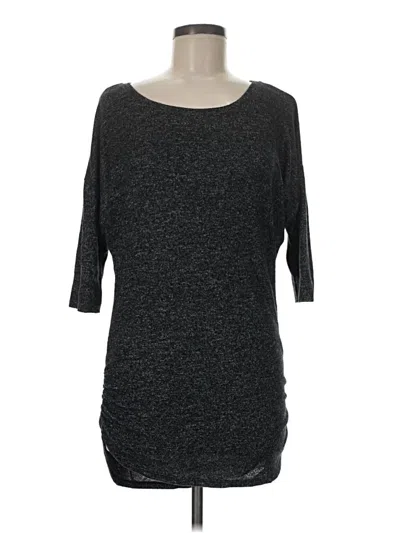 Pre-owned Express Outlet Cardigan Sweater In Gray