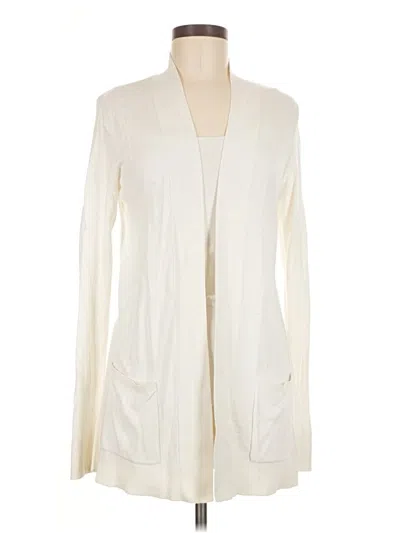 Pre-owned Express Outlet Cardigan Sweater In Ivory