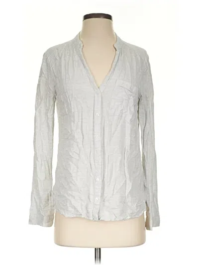 Pre-owned Express Outlet Cardigan Sweater In Silver