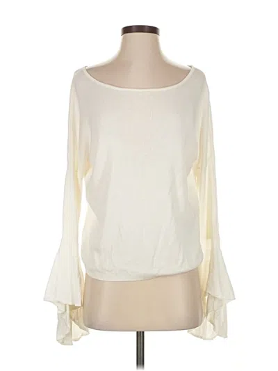 Pre-owned Express Outlet Cardigan Sweater In White