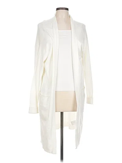 Pre-owned Express Outlet Cardigan Sweater In White