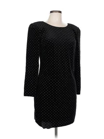 Pre-owned Express Outlet Casual Dress In Black