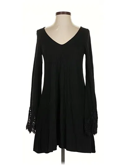 Pre-owned Express Outlet Casual Dress In Black