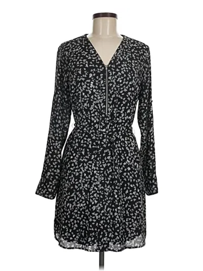 Pre-owned Express Outlet Casual Dress In Black