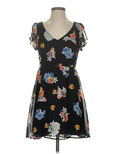 Pre-owned Express Outlet Casual Dress In Black