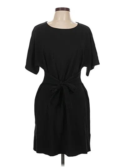 Pre-owned Express Outlet Casual Dress In Black