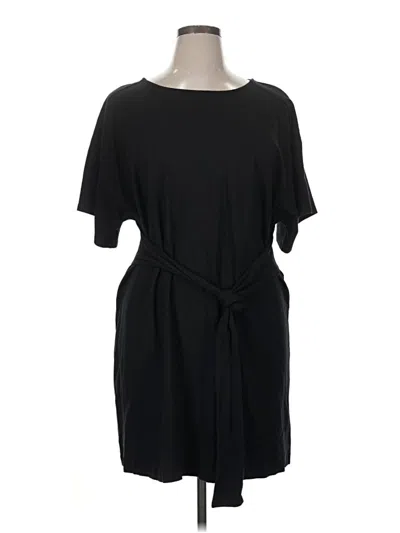 Pre-owned Express Outlet Casual Dress In Black