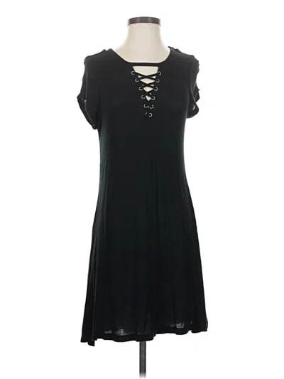 Pre-owned Express Outlet Casual Dress In Black