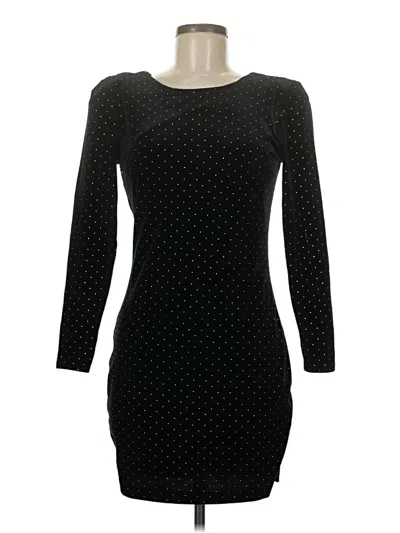 Pre-owned Express Outlet Casual Dress In Black