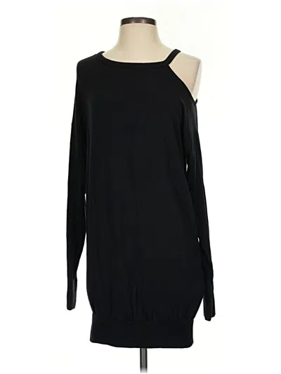 Pre-owned Express Outlet Casual Dress In Black